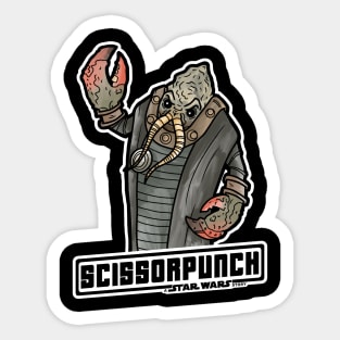 Therm Scissorpunch Sticker